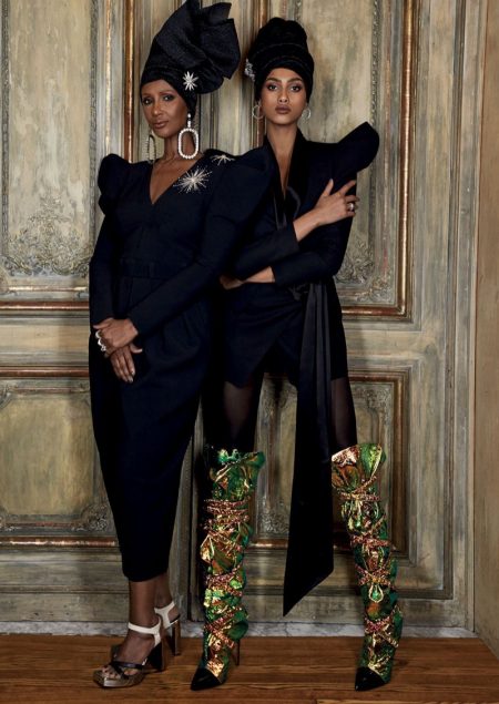 Iman & Imaan Hammam Join Forces for Vogue Arabia Cover Story Iman & Imaan Hammam Join Forces for Vogue Arabia Cover Story