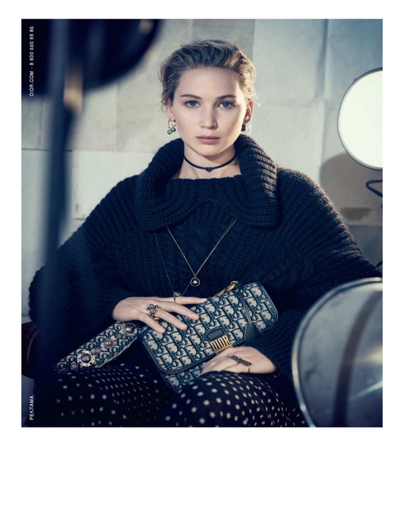 Jennifer Lawrence fronts Dior's pre-fall 2018 campaign