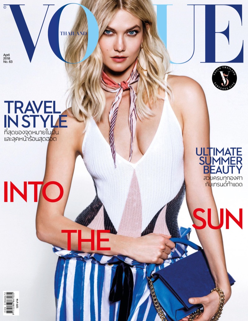 Karlie Kloss on Vogue Thailand April 2018 Cover