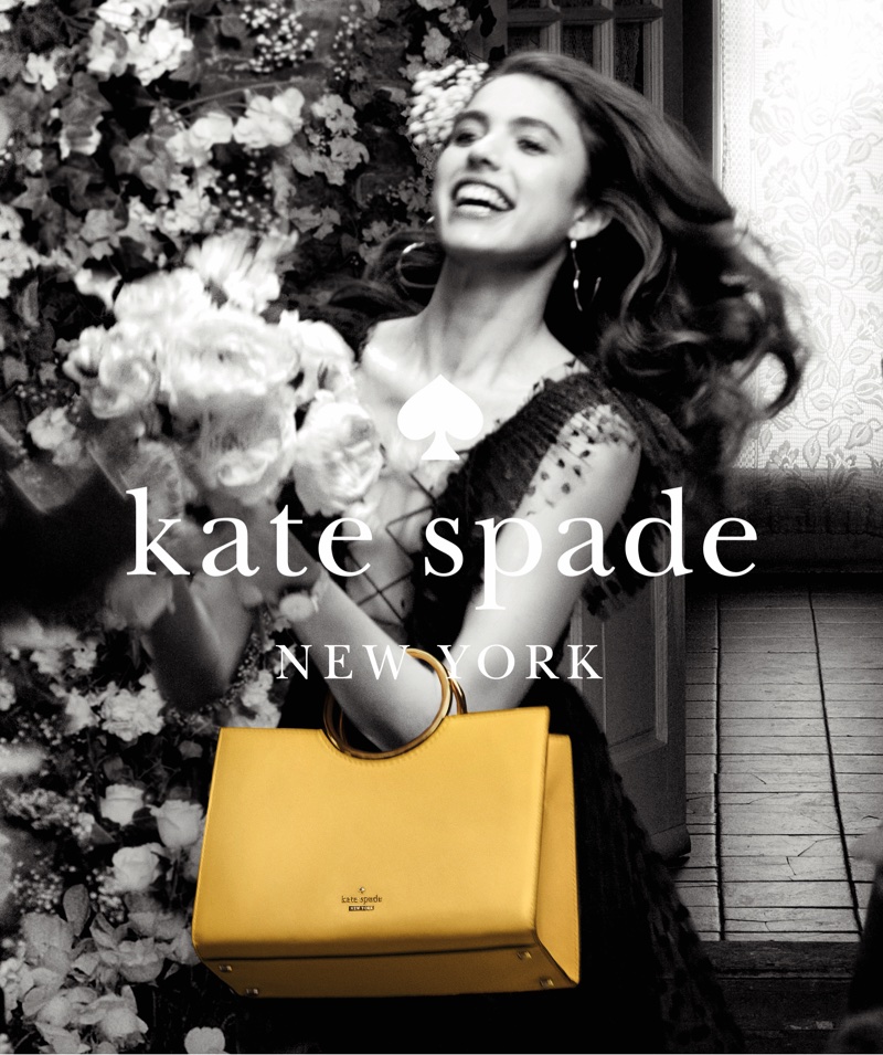 Margaret Qualley stars in Kate Spade's summer 2018 campaign