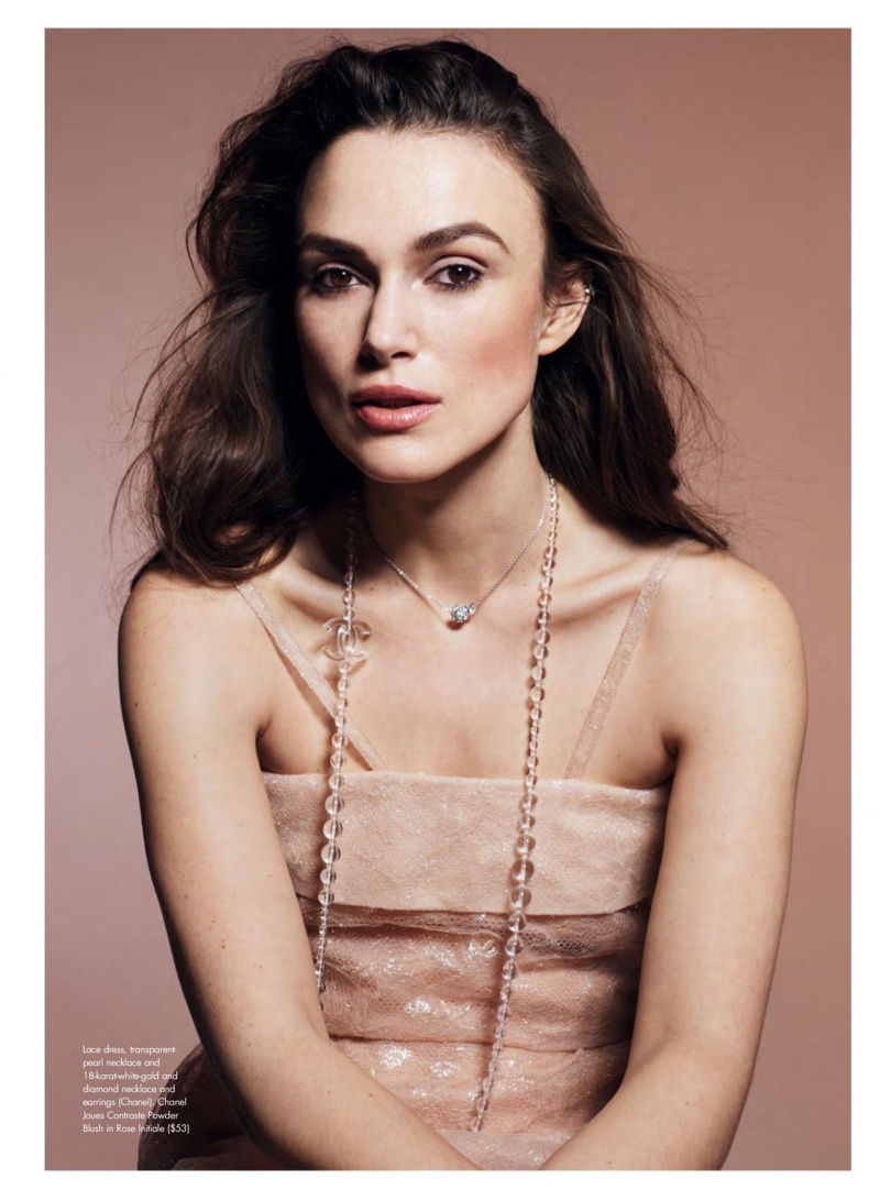 2018 Chanel Fine Jewelry Keira Knightley 2-page MAGAZINE AD