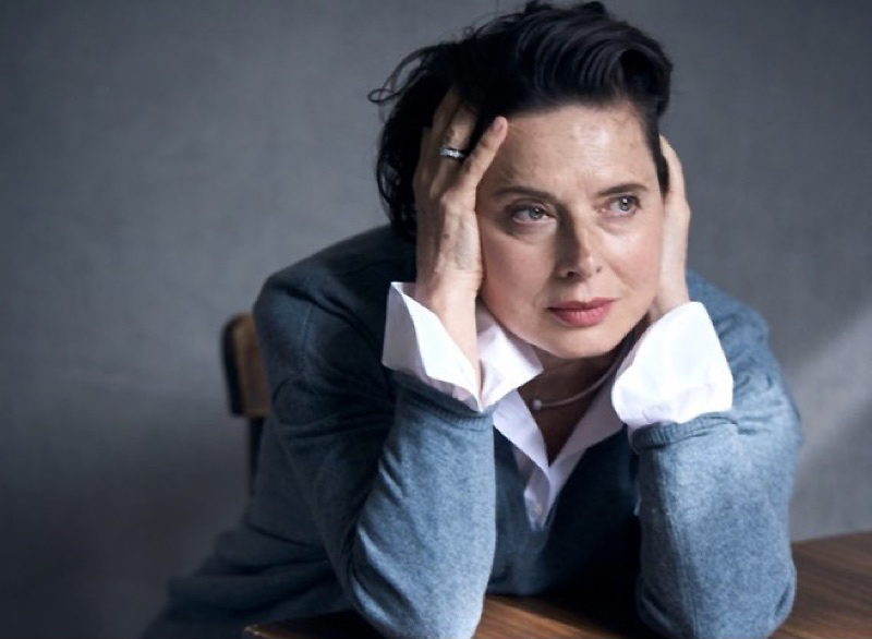 Actress Isabella Rossellini, 65, for Lancome