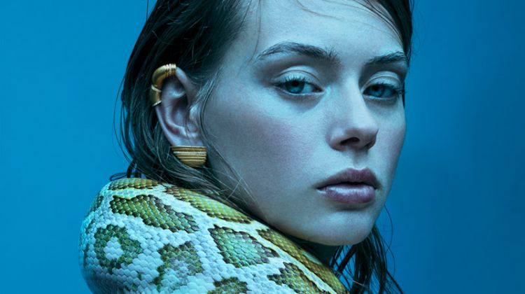Lauren de Graaf is A Snake Charmer for Citizen K International