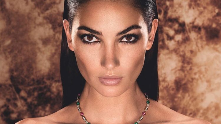 Lily Aldridge Dazzles in Bulgari Serpenti Campaign