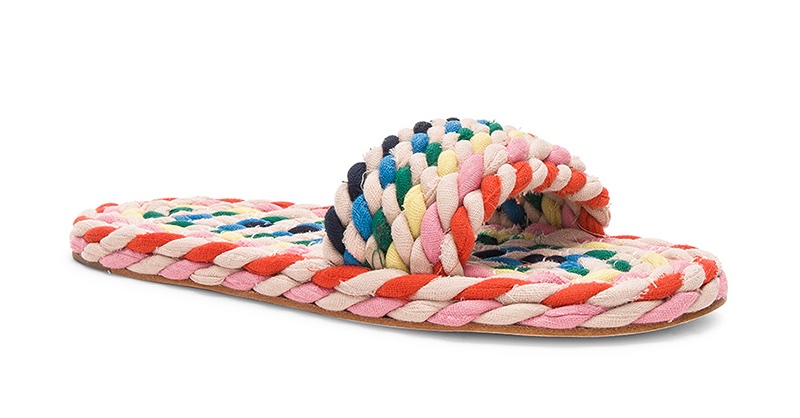 Loeffler Randall Woven Slide Sandal $295