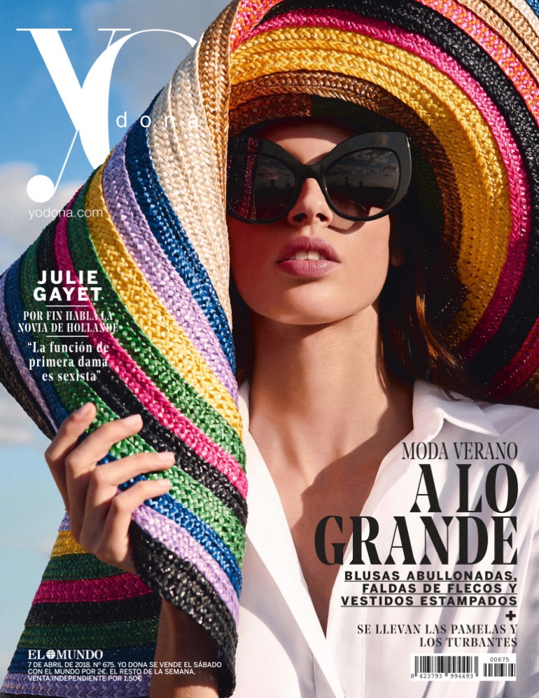 Marta Aguilar Poses in Summer-Ready Fashions for Yo Dona