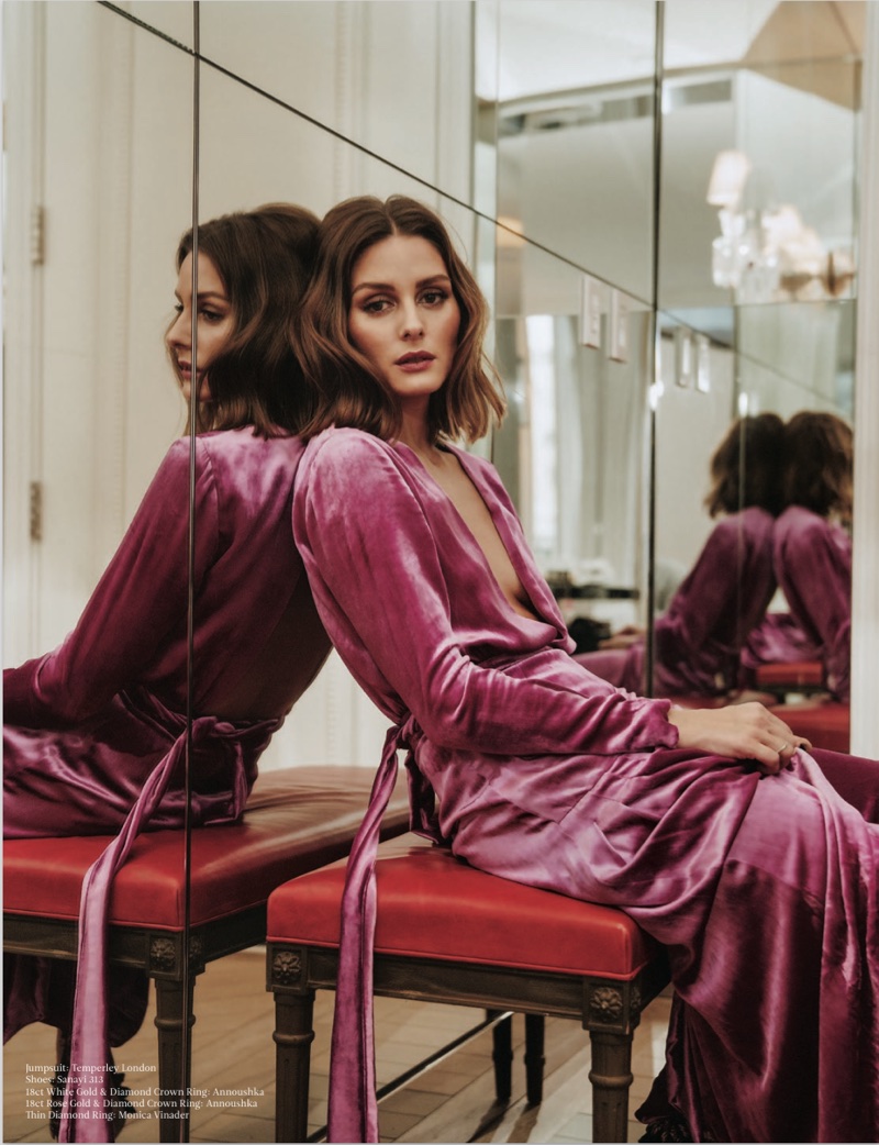 Olivia Palermo wears Temperley London jumpsuit