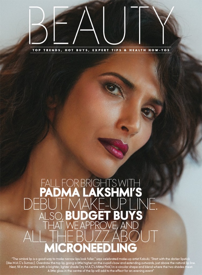 Padma Lakshmi Elle India 2018