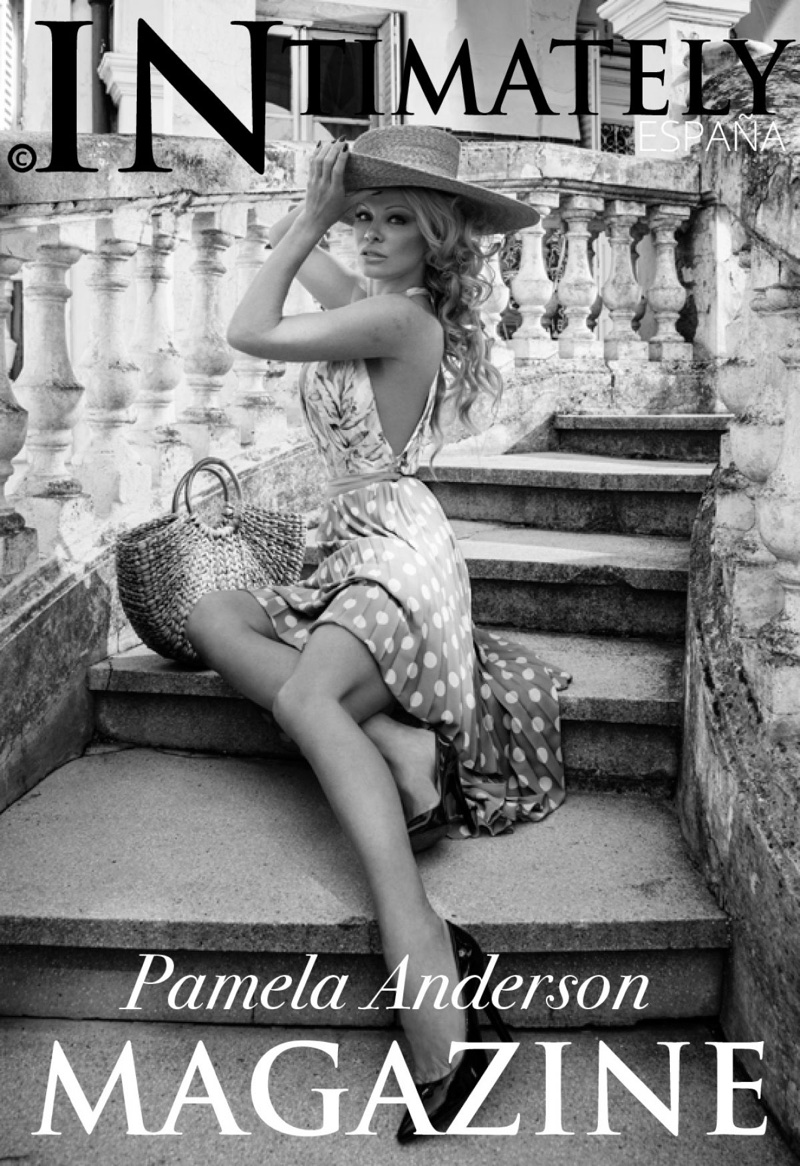 Pamela Anderson on Intimately Magazine #19 Cover