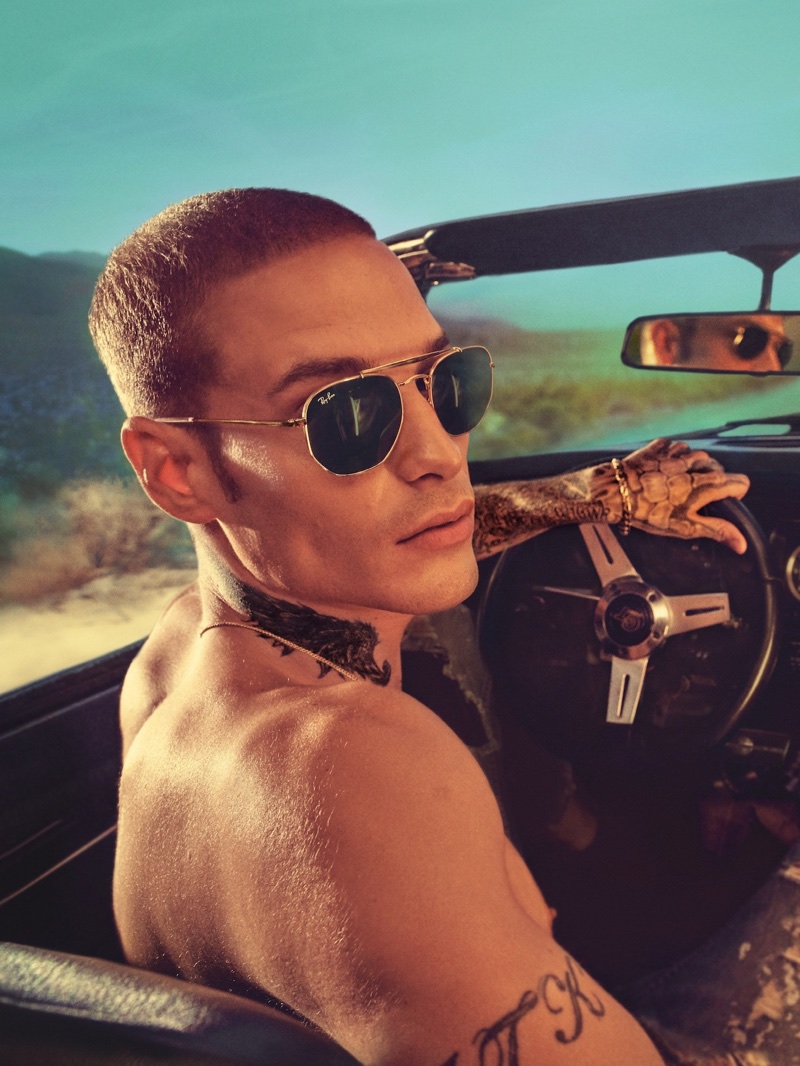 Steven Klein photographs Ray-Ban 2018 'Destination Everywhere' campaign