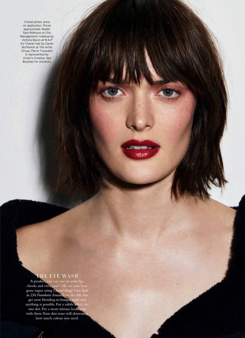 Sam Rollinson | Harper's Bazaar Australia | Chanel Makeup Editorial