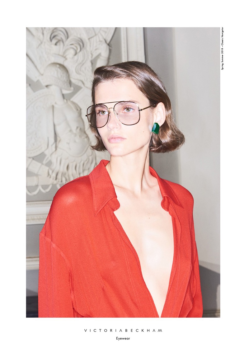 Victoria Beckham Eyewear unveils spring-summer 2018 campaign