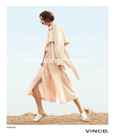Vince Sets Dreamy Spring 2018 Campaign in Los Angeles Marte Mei van Haaster stars in Vince's spring-summer 2018 campaign