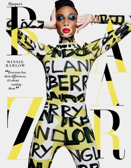 Winnie Harlow | Harper's Bazaar Singapore | 2018 Cover Editorial