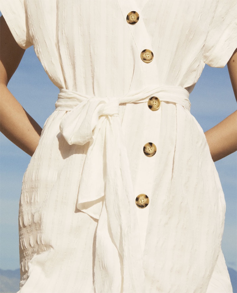 zara white dress 2018