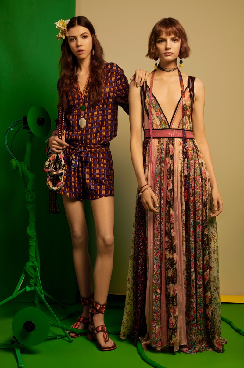 Fran Summers and Léa Julian star in Zara Studio spring-summer 2018 lookbook