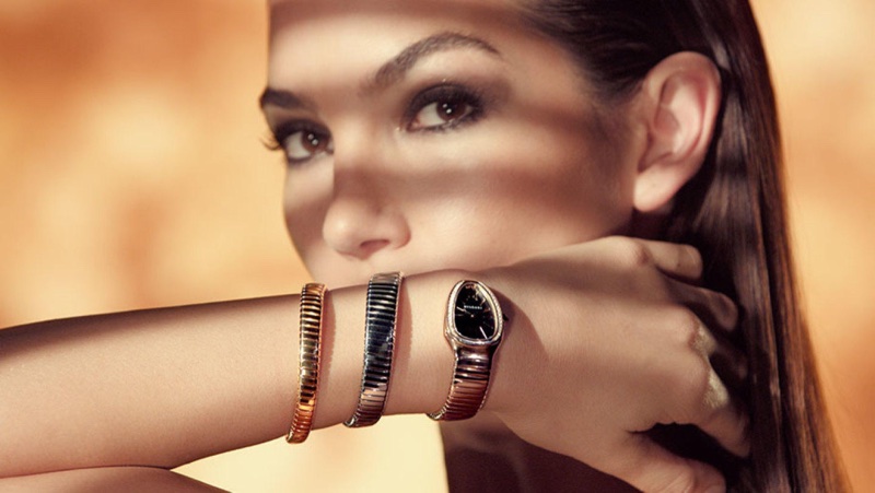 bulgari ad model