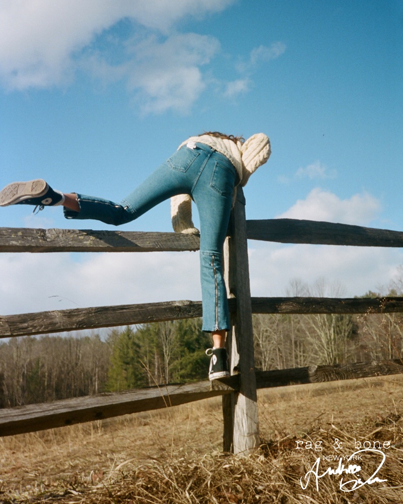 Rag & Bone enlists Andreea Diaconu for its DIY Project