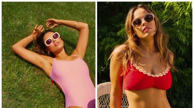 Atlanta de Cadenet x LPA swimsuit collaboration