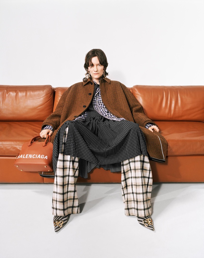 Martina Almquist stars in Balenciaga's pre-fall 2018 campaign