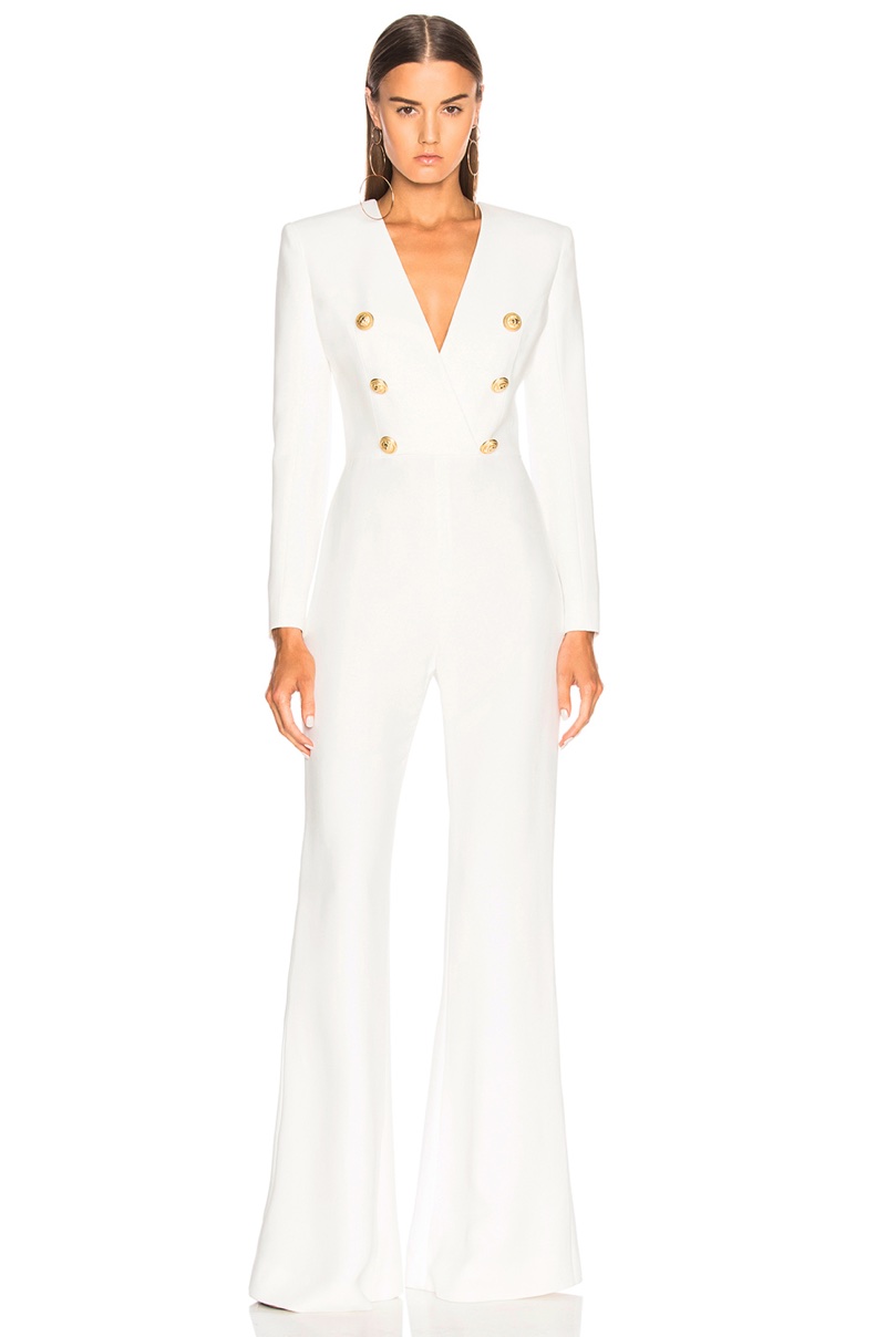 Balmain Double Breasted Jumpsuit $5,250