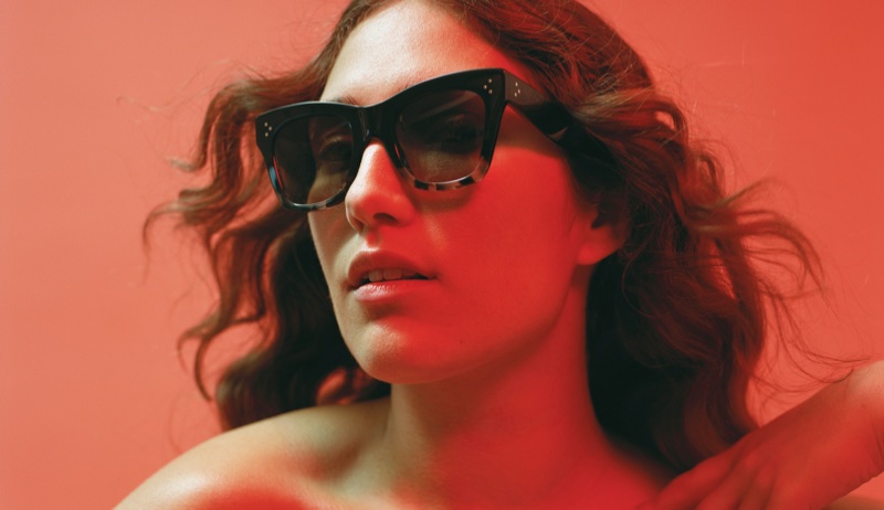 Celine Squared Cat-Eye Sunglasses