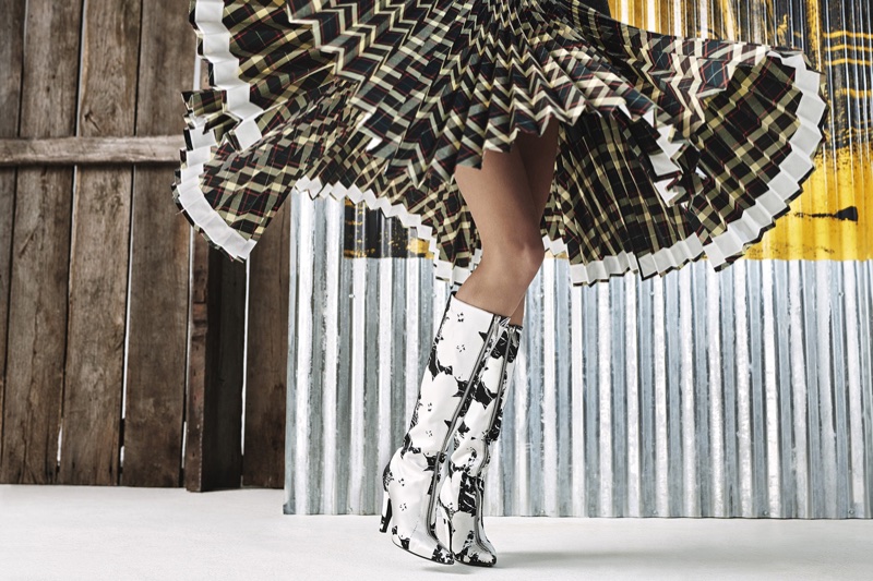 Boots take the spotlight in Calvin Klein's pre-fall 2018 campaign