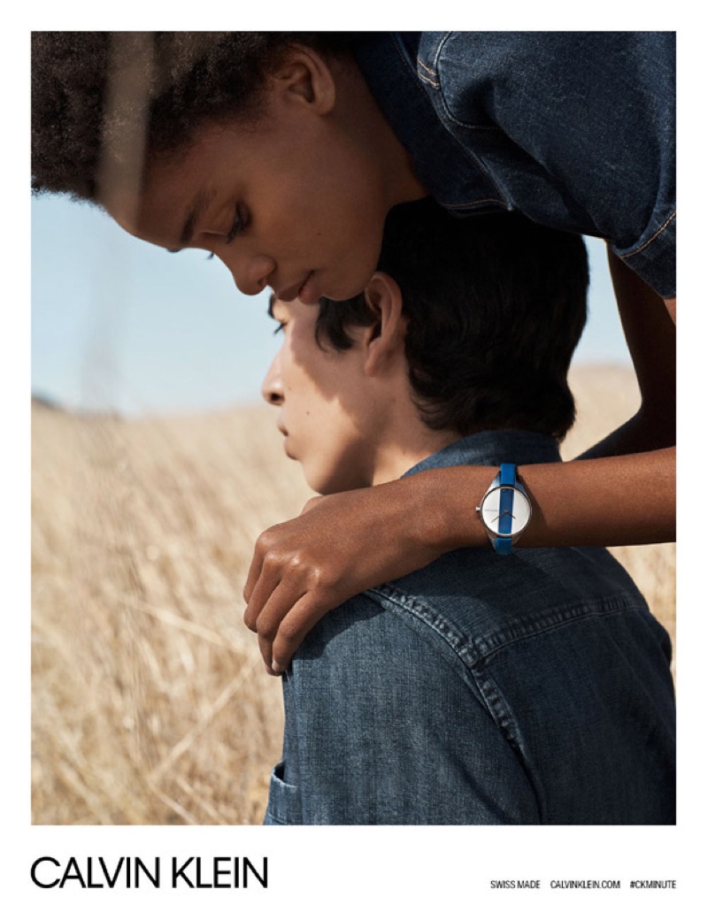 Lachlan Bailey photographs Calvin Klein Watches spring-summer 2018 campaign