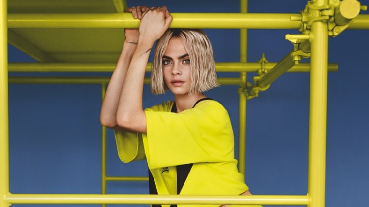 PUMA enlists Cara Delevingne for Muse Cut-Out sneaker campaign