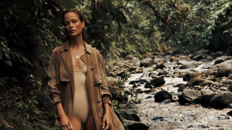 Carolyn Murphy is A Natural Beauty for WSJ. Magazine