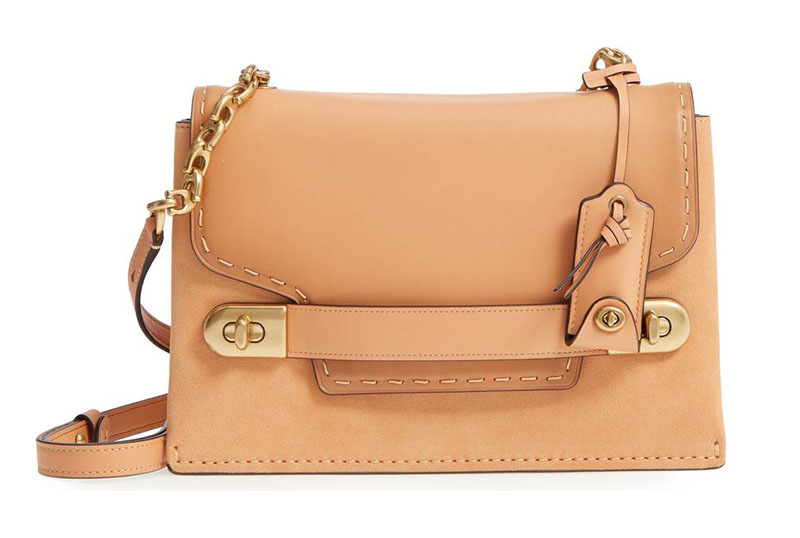 Coach Swagger Chain Leather Crossbody Bag $331.63 (previously $495)