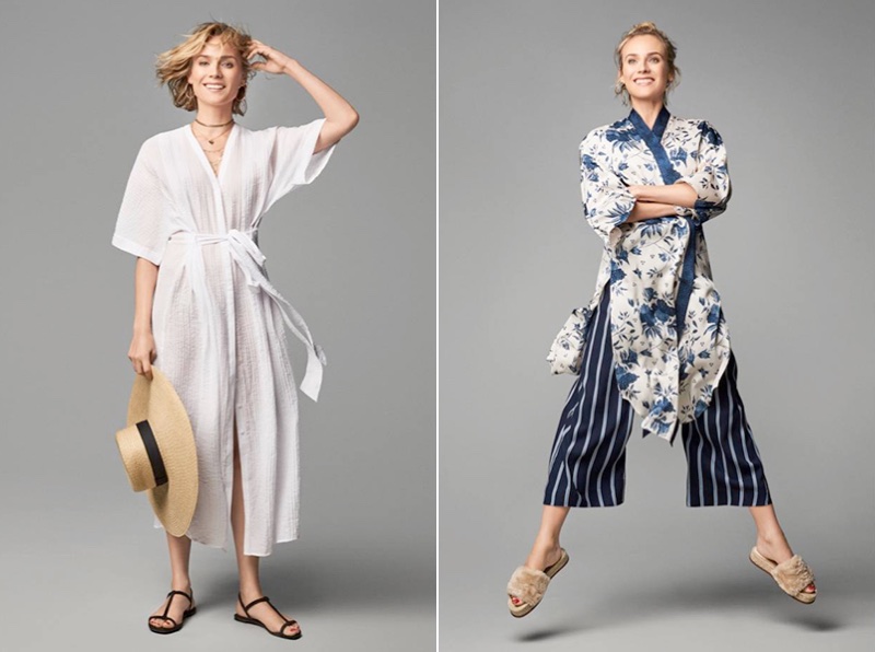 Diane Kruger stars in H&M shoot