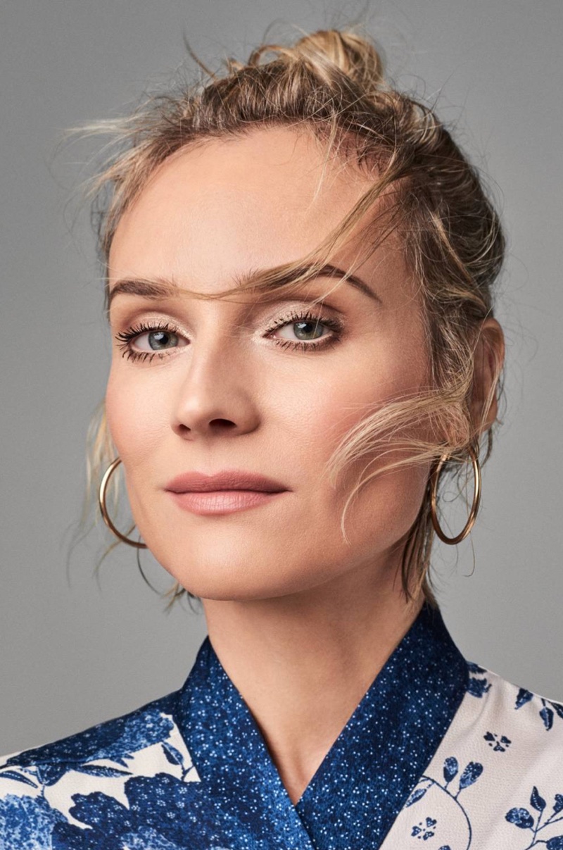 Diane Kruger looks glam in H&M photoshoot