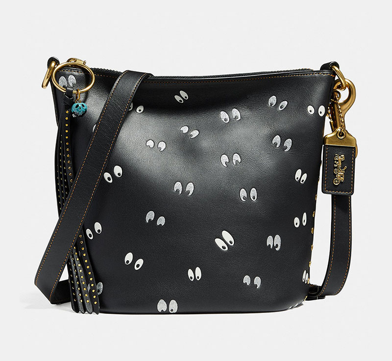 Disney x Coach Duffle 20 with Spooky Eyes Print $395