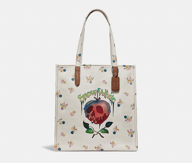 Disney x Coach Poison Apple Tote Bag $150