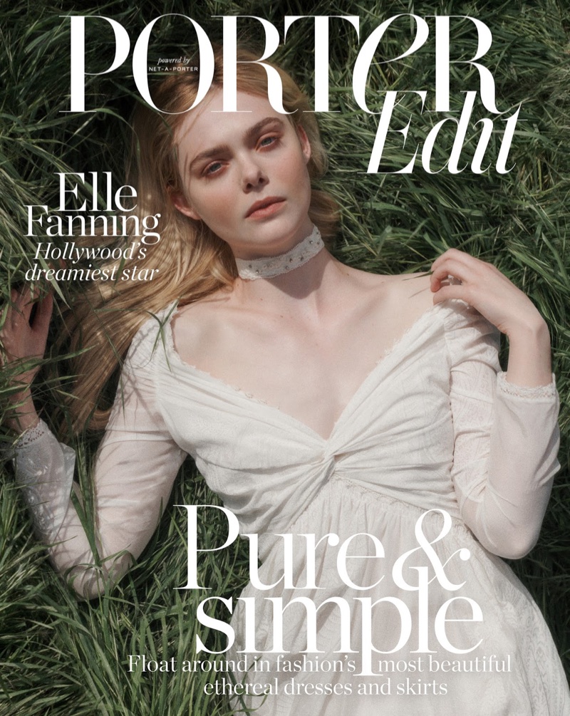 Elle Fanning on PORTER Edit May 4, 2018 Cover