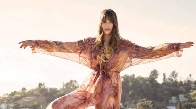 Emily Labowe Embraces Bohemian Styles for Grazia France