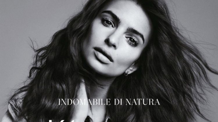 Emily Ratajkowski stars in Kérastase haircare campaign