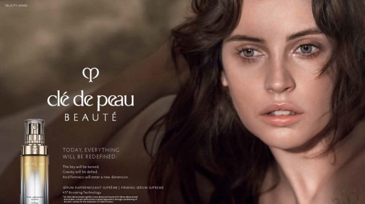Felicity Jones Stuns as the Face of Clé de Peau Beauté – See the Photos!