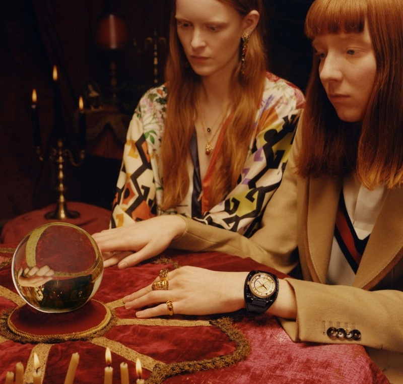 Colin Dodgson photographs Gucci's 2018 Timepieces + Jewelry 2018 campaign