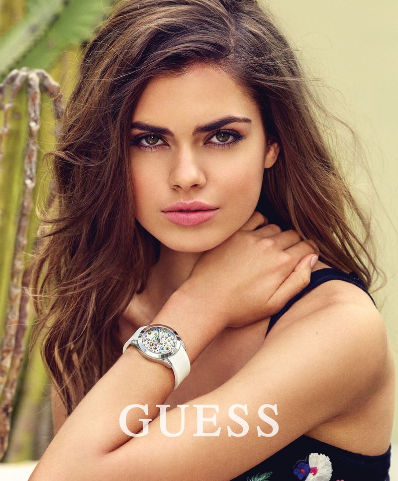Guess Accessories spotlights timepieces for spring-summer 2018 campaign