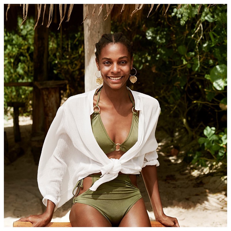 Karly Loyce fronts H&M's summer 2018 campaign