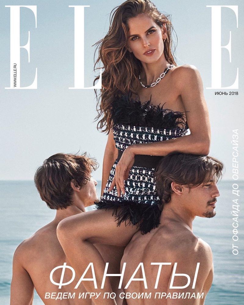 Izabel Goulart on ELLE Russia June 2018 Cover