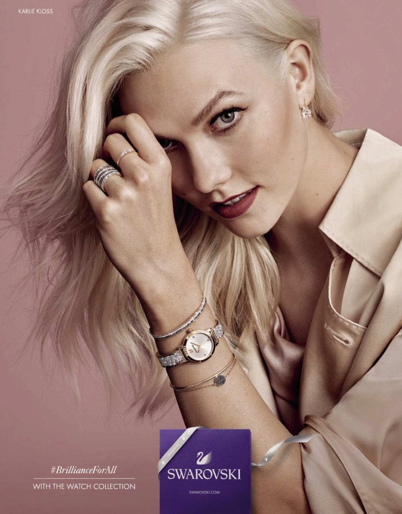 Karlie Kloss Swarovski Jewelry 18 Ad Campaign Fashion Gone Rogue