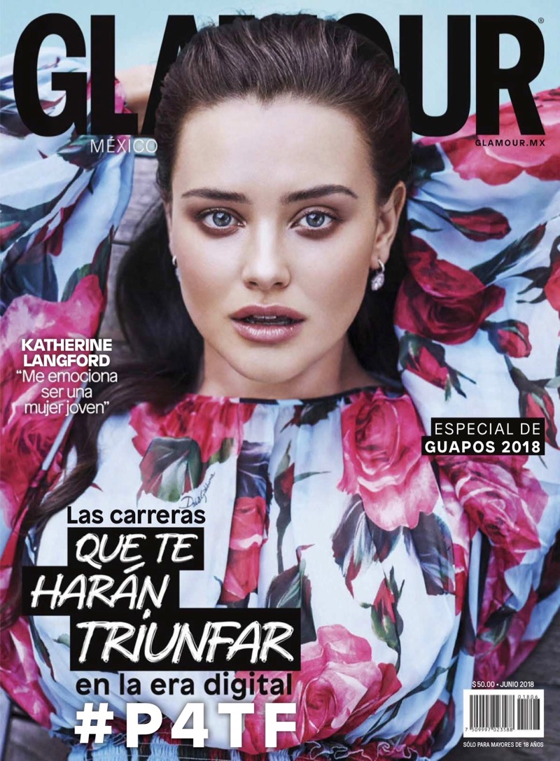 Katherine Langford on Glamour Mexico June 2018 Cover