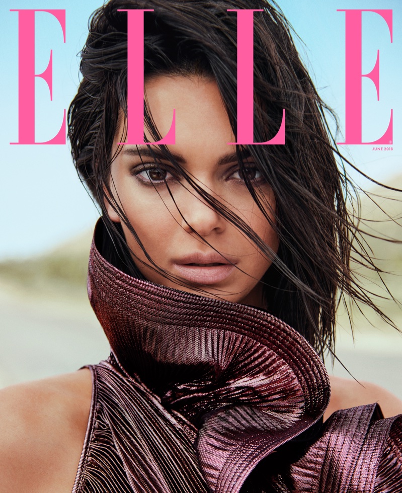 Kendall Jenner on ELLE US June 2018 Cover