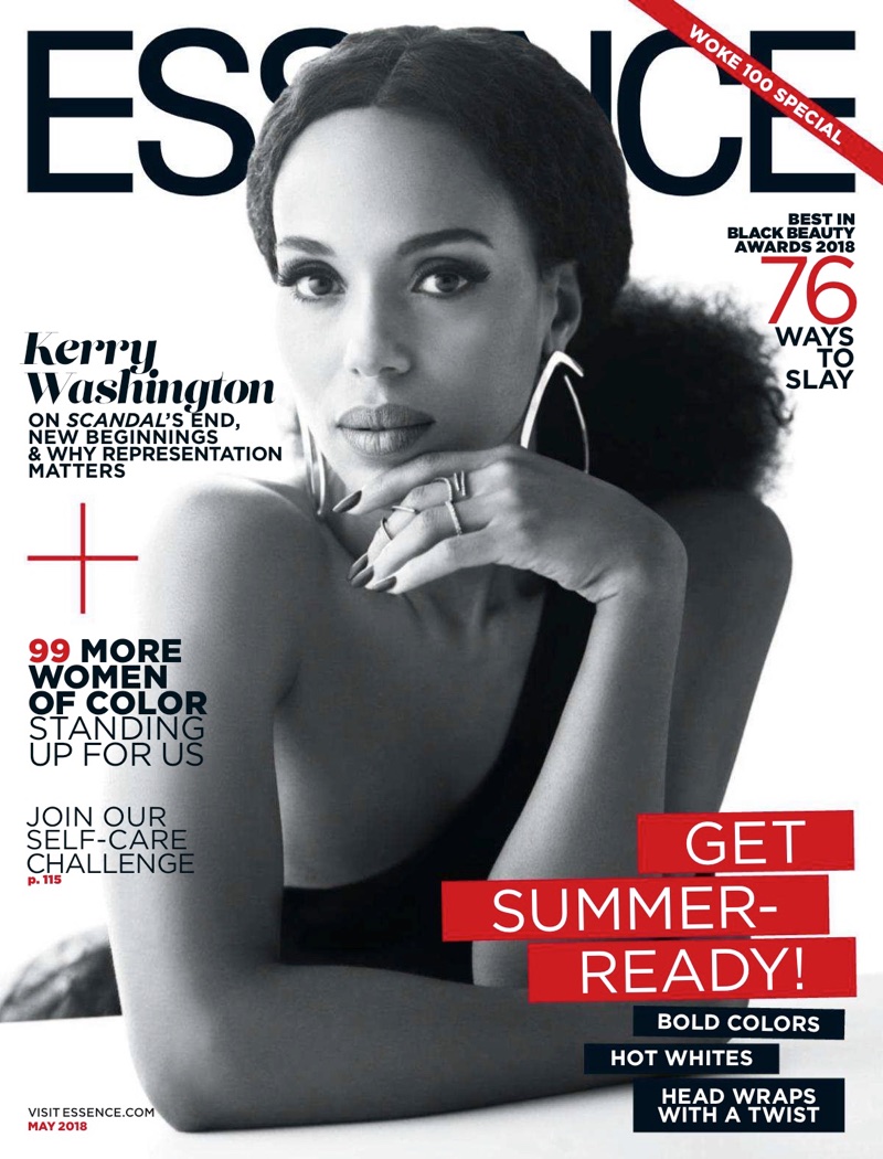 Kerry Washington on Essence Magazine May 2018 Cover