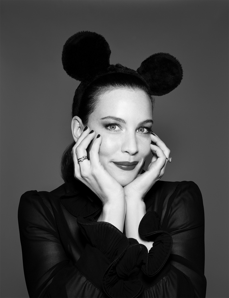 Liv Tyler appears in Mickey Mouse & Me book. Photo: Rankin