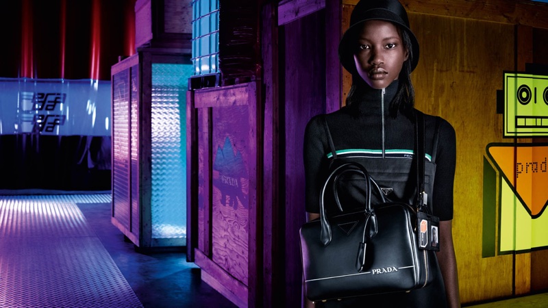 Anok Yai fronts Prada 365 pre-fall 2018 campaign