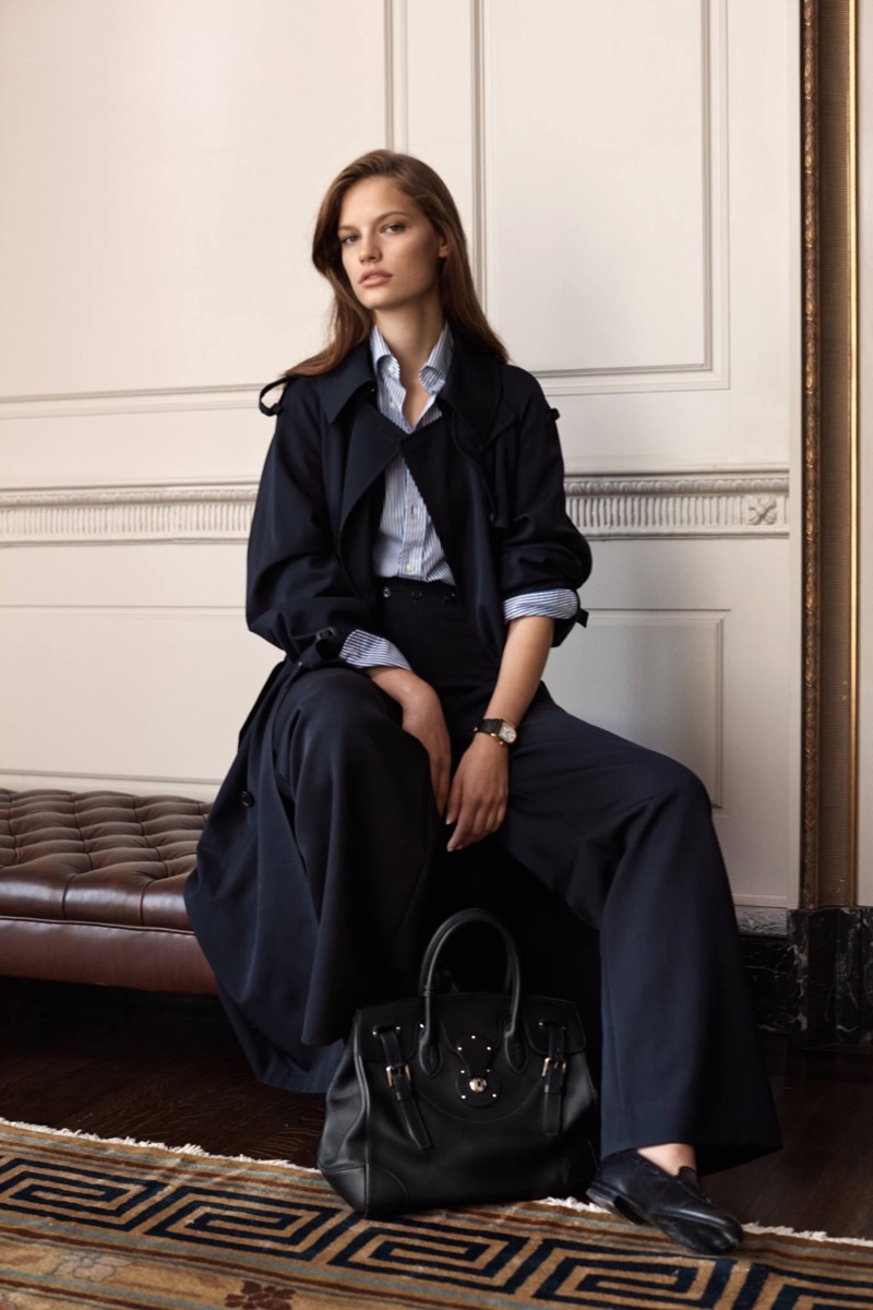 A look from Ralph Lauren's Iconic Style collection